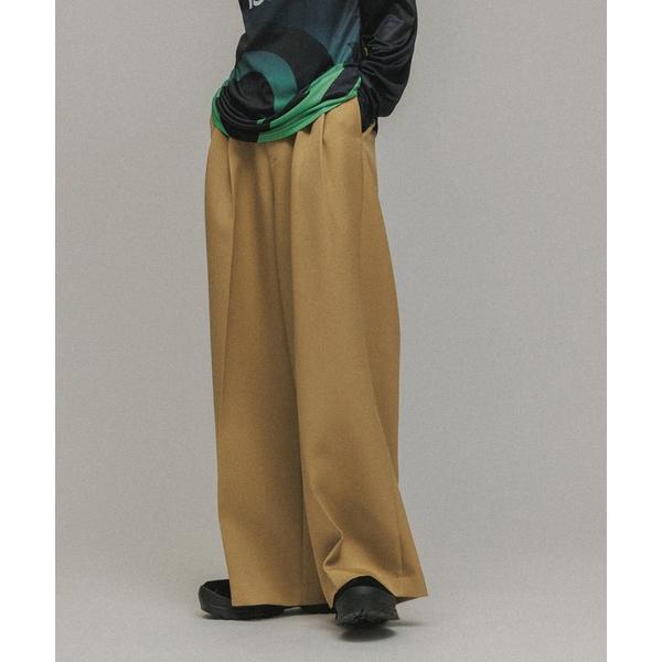 「M TO R」 スラックス 36 キャメル レディース