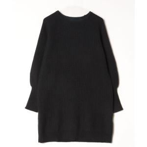「titivate」 ニットワンピース M ブラック レディース