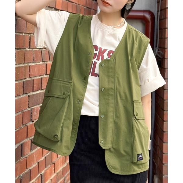 「Java」 ベスト LARGE グリーン メンズ