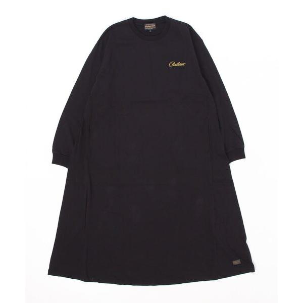 「PENDLETON」 長袖ワンピース FREE ブラック レディース
