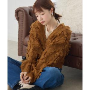 「RETRO GIRL」 ニットカーディガン F...の商品画像