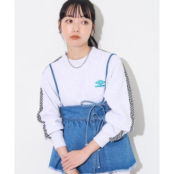 「FREAK'S STORE」 スウェットカットソー「unbroコラボ」 フリ- グレー レディース
