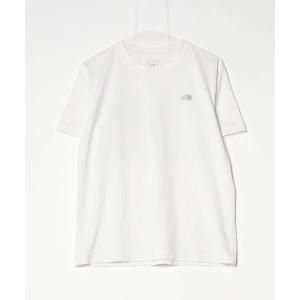 「THE NORTH FACE」 ワンポイント半袖Tシャツ M ホワイト メンズ