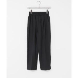 パンツ 「34サイズ/低身長向けも展開」ドロストテーパードパンツ レディース
