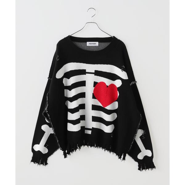 セーター ニット DISCOVERED / ディスカバード COTTON BONE KNIT メンズ
