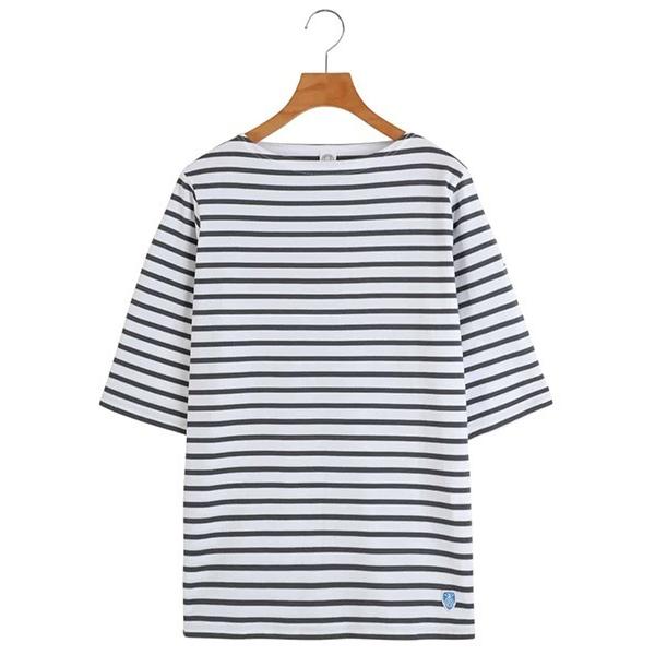 tシャツ ORCIVAL / オーシバル：「レディース」BOAT NECK H/S P.O：OR-C...