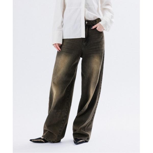 「M TO R」 デニムパンツ 40 ブラック レディース