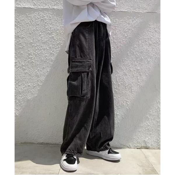 「B.R.U」 デニムパンツ FREE ブラック メンズ