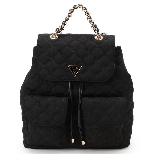 「Guess」 リュック ONE SIZE ブラック レディース