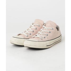 「CONVERSE」 ローカットスニーカー 23cm ピンク レディース
