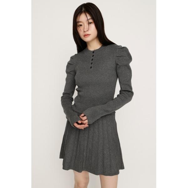 「SLY」 コンビワンピース FREE 杢グレー レディース