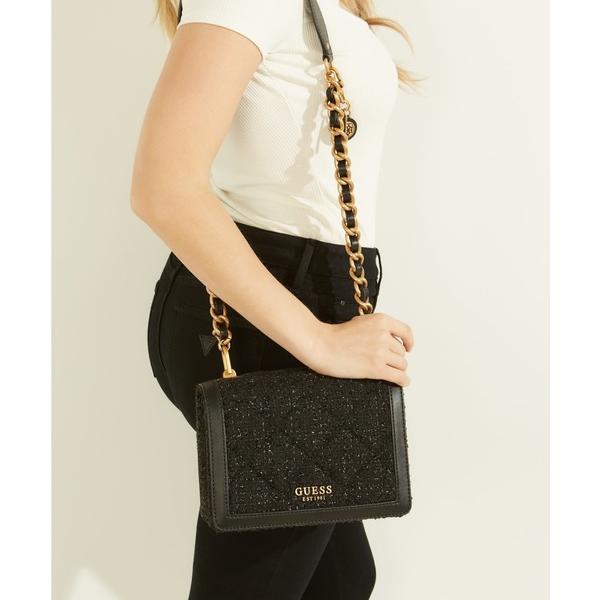 「Guess」 ショルダーバッグ ONE SIZE ブラック レディース