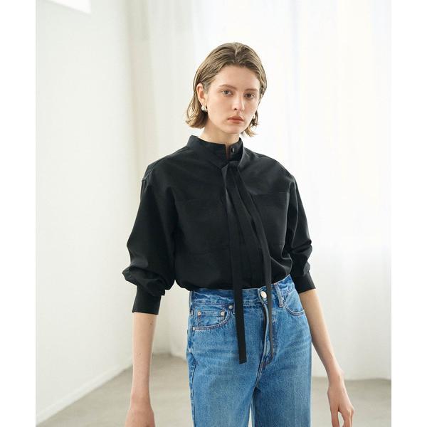「N.O.R.C」 長袖ブラウス フリー ブラック レディース