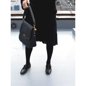 「ground green store」 フラットパンプス 38 ブラック レディース