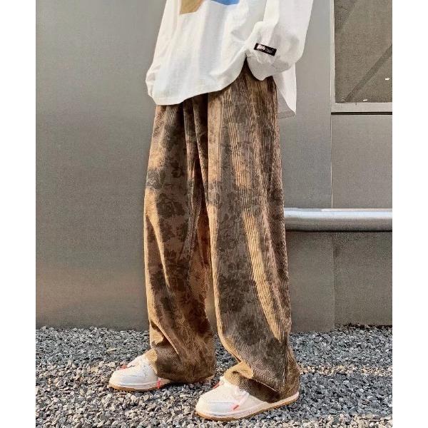 「B.R.U」 イージーパンツ M ブラウン メンズ