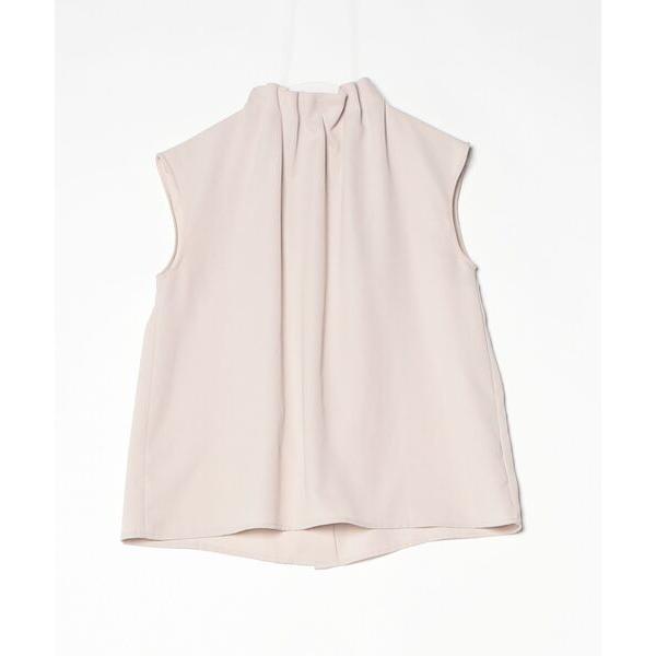 「N.（N. Natural Beauty Basic）」 ノースリーブブラウス MEDIUM クリ...