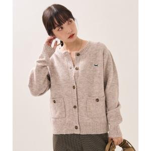 「FREAK'S STORE」 ニットカーディガン フリ- ナチュラル レディース