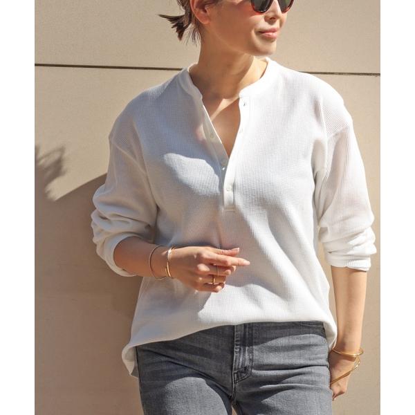 「AMERICANA」 長袖カットソー FREE アイボリー レディース