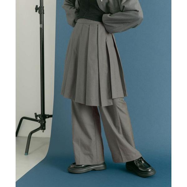 「KBF」 パンツ ONE グレー レディース