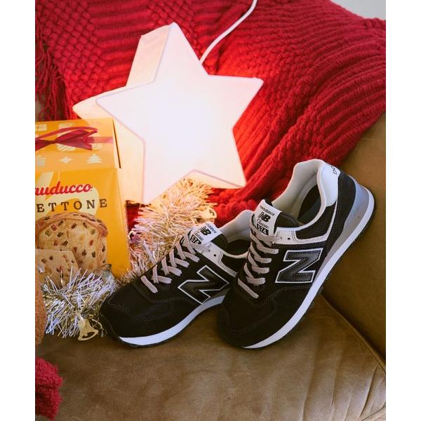 「New Balance」 ローカットスニーカー 23.5cm ブラック メンズ