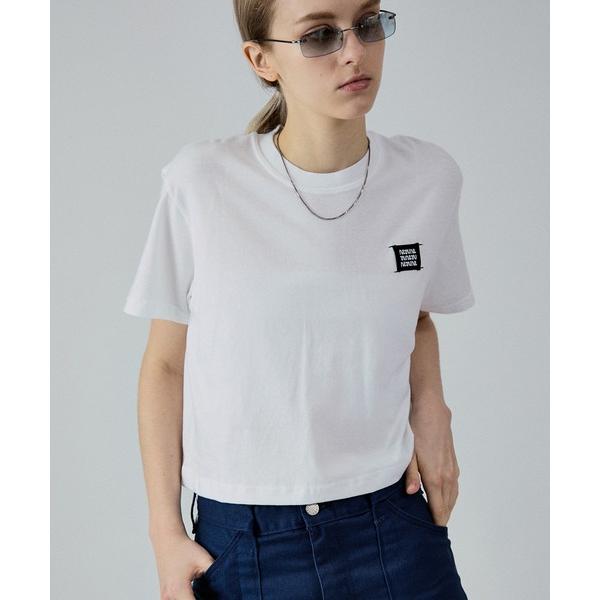 「M TO R」 半袖Tシャツ S ホワイト レディース