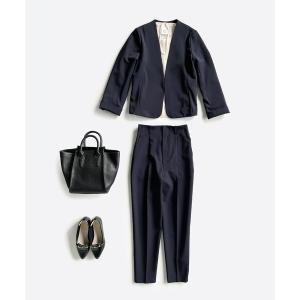 「haco!」 セットアップ MEDIUM ネイビー レディース