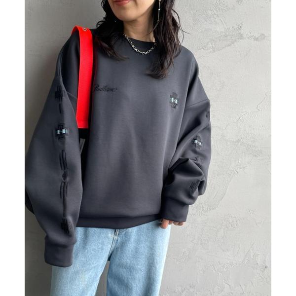 「PENDLETON」 長袖カットソー M チャコール レディース