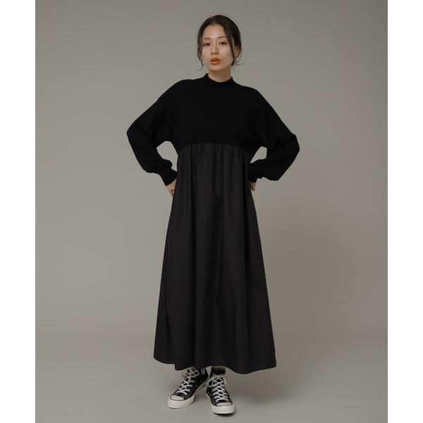 「URBAN RESEARCH Sonny Label」 ドッキングワンピース FREE ブラック ...