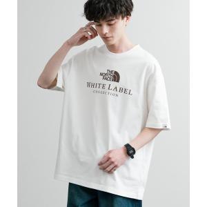 「THE NORTH FACE」 半袖Tシャツ L ホワイト メンズ