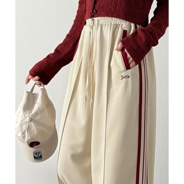 「Java」 イージーパンツ MEDIUM アイボリー メンズ