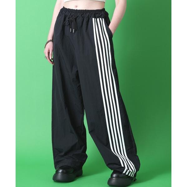 「ankoROCK」 「addup」イージーパンツ ONESIZE ブラック×ホワイト メンズ