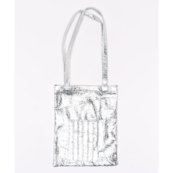 「UN3D.」 トートバッグ FREE シルバー レディース