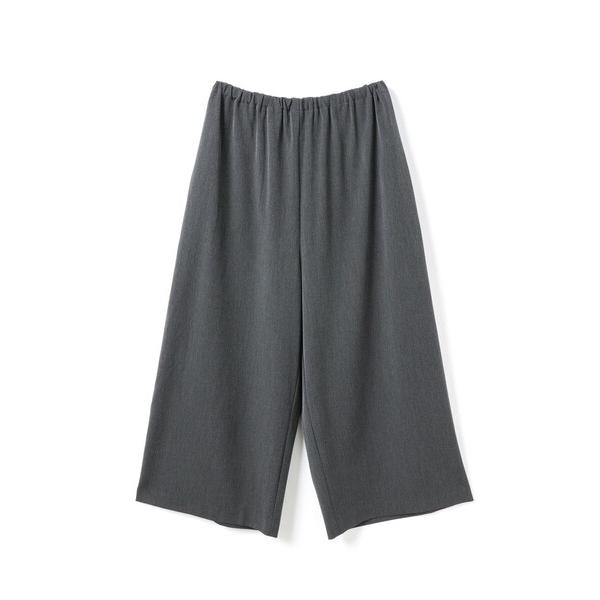 「mizuiroind」 イージーパンツ FREE チャコールグレー レディース