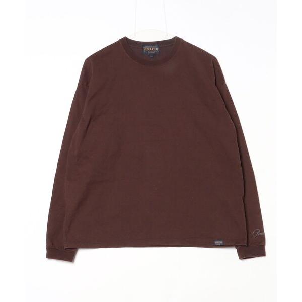 「PENDLETON」 長袖カットソー S ブラウン レディース