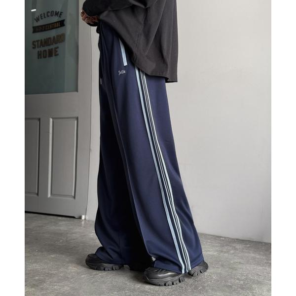 「Java」 ジャージパンツ MEDIUM ネイビー メンズ