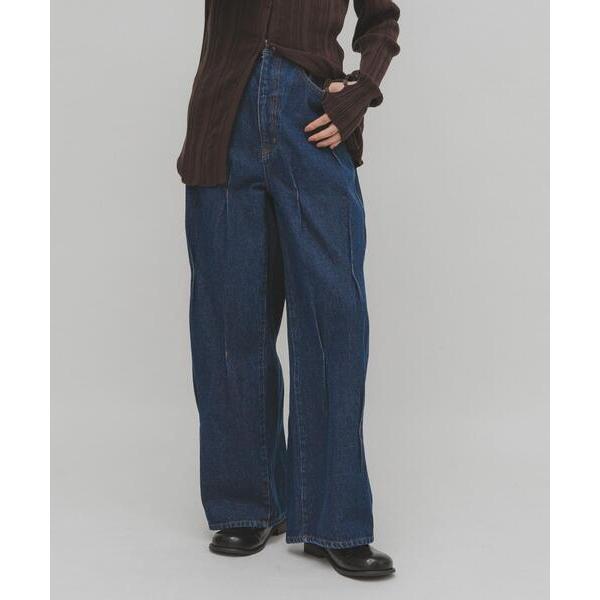 「KBF」 デニムパンツ 38 ブルー レディース