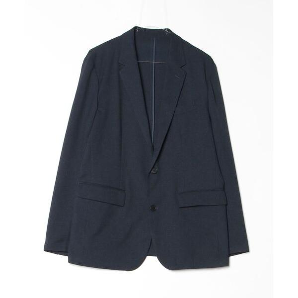 「NANO universe」 テーラードジャケット X-LARGE ネイビー メンズ