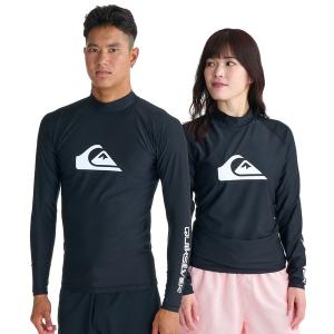 ラッシュガード QUIKSILVER メンズ/ユニセックス ALL TIME LR 長袖ラッシュガード 速乾 「2026年春夏モデル」 メンズ
