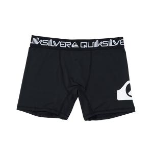 ラッシュガード QUIKSILVER メンズ QS LOGO インナー ボクサーショーツ 速乾 UPF50+ 水陸両用「2026年春夏モデル」 メンズ