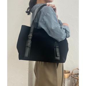 トートバッグ A4サイズ対応 ベルトデザイントートバッグ レディース メンズ