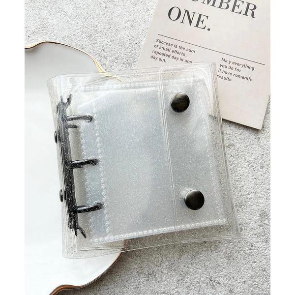 カードケース Liaa/ラメ クリア シール帳 トレカケース  A18770