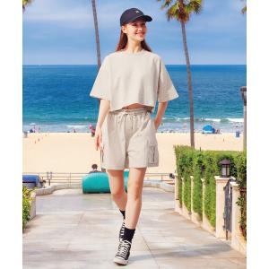 パンツ 「Hurley:ハーレー」レディーススウェットカーゴショーツ　ショートパンツ　TERRY CARGO WALK SHORTS レディース