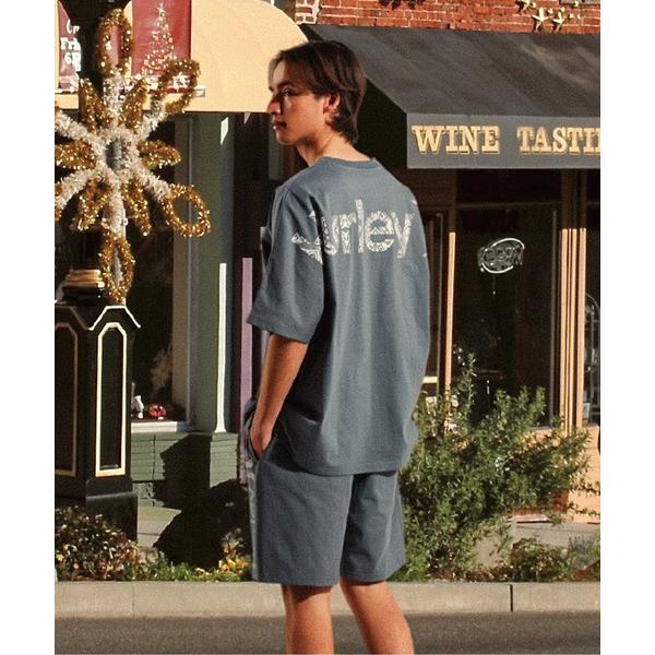 tシャツ 「Hurley:ハーレー」ヘビーウェイトコットンTシャツ　オーバーサイズシルエット　　TR...