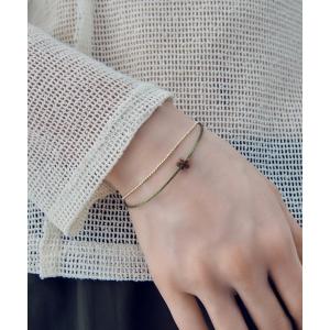 コード×チェーン レイヤード ブレスレットの高価買取価格