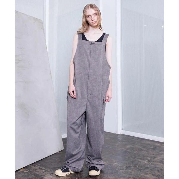 オーバーオール サロペット 「VOAAOV」 TWEED / STRIPE - SET UP Ove...