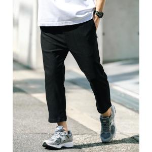 パンツ 多機能 接触冷感ストレッチUVカットクロップドイージーパンツ メンズ レディース｜ZOZOTOWN Yahoo!店