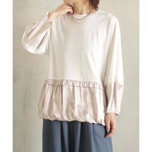 tシャツ 冷感×サテンT レディース