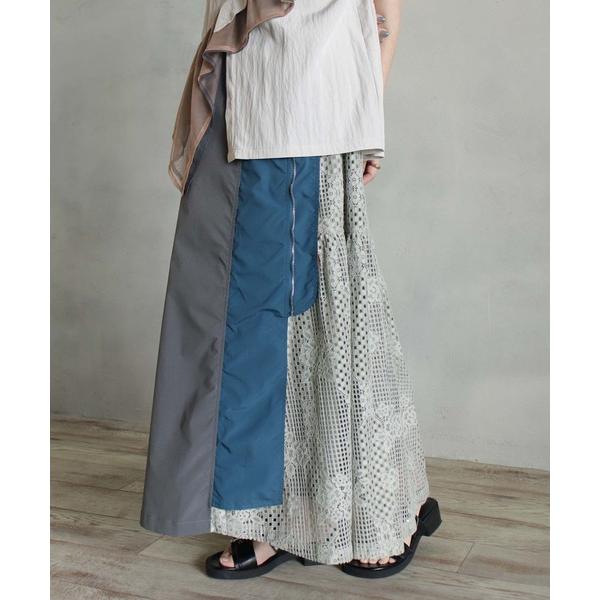 スカート トリプルレーススカート