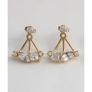 ピアス ISS イズ：ボーダリングストーンピアス レディース メンズ