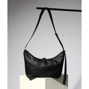 ショルダーバッグ Synthetic Leather Half Moon Hand Bag/シンセティックレザー/ハーフムーンショルダー/ハンドバッグ